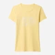 Футболка хлопковая женская GAP Logo 75983468 XS Желтая (236891921598) - изображение 5