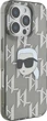 Etui plecki Karl Lagerfeld Karl Head na Apple iPhone 16 Pro Czarne (3666339319786) - obraz 3