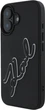 Etui plecki Karl Lagerfeld na Apple iPhone 16 Czarne (3666339319922) - obraz 5