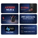 Маршрутизатор WiFi Mesh-система WiFi 6 2.5G Cudy M3000 Black (1-Pack) дводіапазонний AX3000 (73-00519) - зображення 6