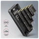 Zewnętrzna kieszeń Axagon EEM2-20G USB-C 20Gbps - M.2 NVMe SSD ARMORED Black - obraz 2