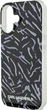 Etui plecki Karl Lagerfeld na Apple iPhone 16 Plus z paskiem Cord Fioletowy (3666339320331) - obraz 1