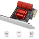Karta rozszerzeń Axagon PCES-SA6 PCIe 6× SATA 6G - obraz 2
