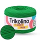 Трикотажная пряжа Trikolino 7-9mm S, Лесной зеленый, 30м, для вязания корзин, ковриков, сумок, косметичек, Триколино - изображение 1