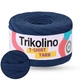 Трикотажна пряжа Trikolino 7-9mm M, Синій, 60м, для в'язання кошиків, килимків, сумок, косметичок, Триколіно - зображення 1