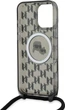 Etui plecki Karl Lagerfeld Karl & Choupette Head na Apple iPhone 16 Pro z MagSafe ze sznurkiem Cord Czarne (3666339320386) - obraz 2