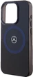 Панель Mercedes Benz Double Layer BiColor для Apple iPhone 16 Pro Max з MagSafe Black Blue (3666339326470) - зображення 1