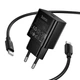 Зарядное устройство с быстрой зарядкой 25W и кабелем Type-C to Type-C HOCO N76 1Type-C Черный - изображение 5
