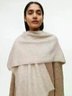 Шарф ARKET merino-alpaca scarf 1193246002 Бежевий - изображение 2