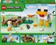 Zestaw klocków LEGO Minecraft Farma kurczaków 233 elementy (21585) - obraz 8