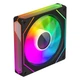 Кулер для корпуса Zezzio PRISM 6 Pro ARGB Black Reverse - изображение 2