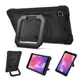 Противоударный чехол с поворотной на 360° подставкой и ремешком для Samsung Galaxy Tab A7 Lite 8.7" SM-T220 / SM-T225 (Чёрный) - изображение 7