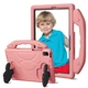 Противоударный детский чехол EVA Kids Like с подставкой на Samsung Galaxy Tab A11 Plus 5G 11" / Tab A11+ Wi-Fi 11" (Розовое золото) - изображение 1