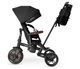 Трехколесный велосипед-коляска QPlay COMFO MAX Tri-cycle 8 в 1 с EVA колесами 11" и 9", Черный - изображение 6