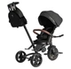 Трехколесный велосипед-коляска QPlay COMFO MAX Tri-cycle 8 в 1 с EVA колесами 11" и 9", Черный - изображение 8