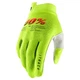Детские перчатки 100% ITRACK Youth Glove [Fluo Yellow] - YXL (8) - изображение 1