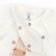 Боди Dexter`s для девочки с принтом teddy basket интерлок 46 см белый - изображение 2