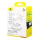Сетевое зарядное устройство Baseus Palm Fast Charger C+U 30W + Кабель Type-C to Type-C White - изображение 2
