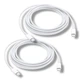 Кабель 2шт CDK USB-C на USB-C (2m) для Apple (OEM) (010539) (white) - изображение 1