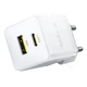 Сетевое зарядное устройство Baseus Palm Type-C+USB 20W White - изображение 4