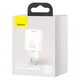 Сетевое зарядное устройство Baseus Super Si Quick Charger 1C 30W White USB-C Type-C - изображение 2