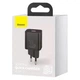 Сетевое зарядное устройство Baseus Super Si Quick Charger 1C 30W Black USB-C Type-C - изображение 2