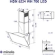 Вытяжка декоративная Minola HDN 6224 WH 700 LED - изображение 8