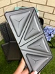 Вафельница-сендвичница 4в1 1200 W 220-320 В Domotec SI-234B 12 х 21,5 см с антипригарным покрытием из нержавеющей стали - изображение 5