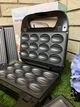 Вафельница-сендвичница 4в1 1200 W 220-320 В Domotec SI-234B 12 х 21,5 см с антипригарным покрытием из нержавеющей стали - изображение 7