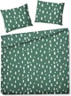 Комплект постільної білизни Homla Pema Підковдра 160 x 200 см + 2 наволочки на подушки 70 x 80 см зі святковим візерунком зелений (5902869986127) - зображення 10