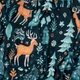 Плед Ardesto Christmas Flannel 160х200 см новогодний зелёный с оленями ART0127PB - изображение 2