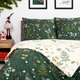 Komplet pościeli Homla Godis Poszewka na kołdrę 200 x 220 cm + 2 poszewki na poduszki 70 x 80 cm ze świątecznym wzorem Wielokolorowy (5904183858562) - obraz 7