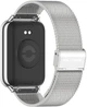 Металлический нержавеющий ремешок Mijobs для Xiaomi Redmi Watch 4 серебро миланское плетение 220 мм - изображение 3