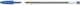 Ручка кулькова BIC Cristal Крістал 1,0 мм синя корпус прозорий пластик - изображение 1