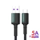 Кабель USB for Type-C (1m) QC 3.0 и 5A Super Quick Charge провод для быстрой зарядки KUULAA (KL-X12) Blue - изображение 1