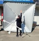 Торговый прямоугольный зонтик 3×3 м с клапаном и чехлом, красный - изображение 13