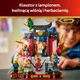 Zestaw klocków LEGO Ninjago Ozdoba z postaciami ninja — 15-lecie 447 elementów (71866) - obraz 4