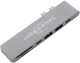Док-станция CHOETECH 7-в-1 HDMI/картридер/USB-A/USB-C (HUB-M14-GY-V2) - изображение 3