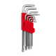 Набор ключей torx "звёздочка" INTERTOOL 9шт, длинные, Т10-Т50, CrV (41700) - изображение 1