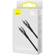 Кабель Baseus Glimmer Series Fast Charging Type-C to Type-C 100w 1m Black (CADH000701) [113823] - изображение 4
