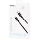 Кабель Proove Rebirth USB to Lightning 2.4A 1m Black (CCRE60001101) [130356] - зображення 2