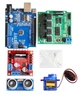Обучающий конструктор умная машинка набор Arduino Car Kit UNO R3 4WD - набор для начинающих радиолюбителей - изображение 3