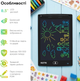 Детский планшет для рисования RZTK Art Board 8.5" со стилусом LCD Black (LCD-85B) - изображение 2
