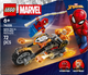 Zestaw klocków LEGO Super Heroes Marvel Spider-Man kontra Ghost Rider na motocyklu 72 elementy (76335) - obraz 1