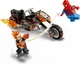 Zestaw klocków LEGO Super Heroes Marvel Spider-Man kontra Ghost Rider na motocyklu 72 elementy (76335) - obraz 3