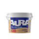 Краска структурная силиконовая Aura Dekor Silikon Struktur Белая 14.8 кг - изображение 1