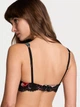 Комплект Білизни Victoria's Secret Very Sexy Atelier Victoria's Secret Satin Lace Trim Lightly Lined Balconette Bra & Atelier Satin Lace Trim Tanga Panty Чорний з червоним 34D-S - зображення 3