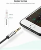 Аудиокабель mini jack 3,5 mm UGREEN Straight to angle flat cable с угловым L-образным штекером (3m). Grey - изображение 8