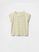 Комплект для малюків GAP футболка та шорти 1159850291 (Жовтий 18-24M) на зріст 90 см - зображення 3