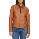 Женская куртка из экокожи Levi's на молнии 1159842742 (Коричневый XXL) - Уценка - изображение 1